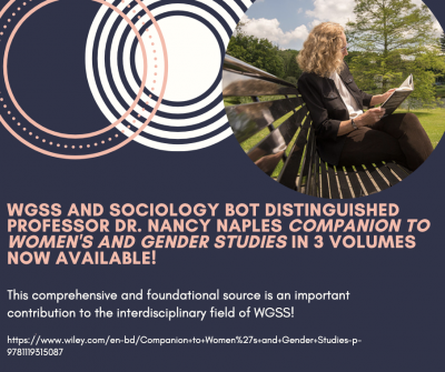Announcement regarding Dr. Nancy Naples' new book release