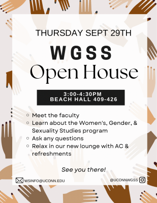 WGSS Open House Flyer