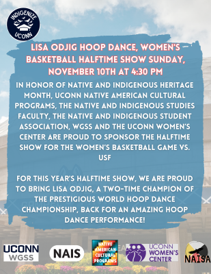 Flier for Lisa Odig halftime show